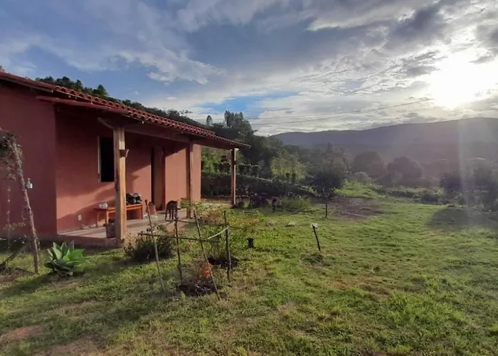 Vila Sincora - Chale Para 4 Pessoas Com Cozinha A 2 Km Da Portaria Da Cachoeira Do Buracao